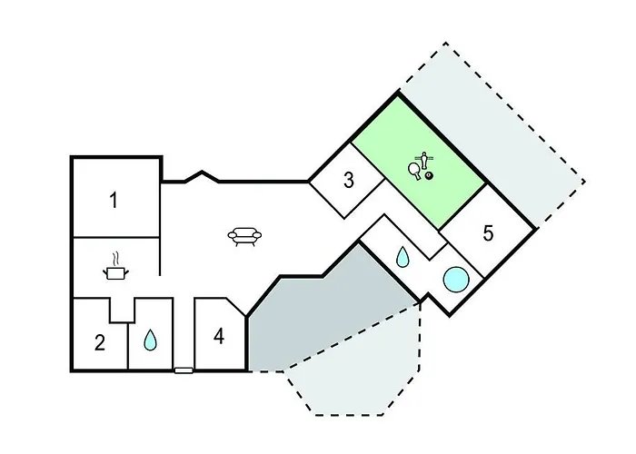 Ferienhaus 6 Bedroom In *